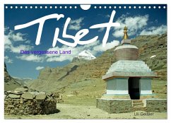 Tibet Das vergessene Land (Wandkalender 2024 DIN A4 quer), CALVENDO Monatskalender