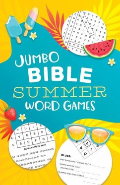 Jumbo Bible Summer Word Games - Compiled By Barbour Staff