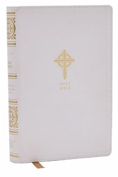 Nrsvce Sacraments of Initiation Catholic Bible, White Leathersoft, Comfort Print - Catholic Bible Press