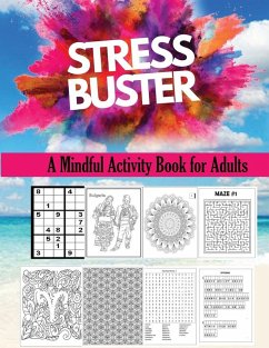 Stress Buster Activity book for adults - Yadav, Richa
