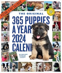 365 Puppies-A-Year Picture-A-Day Wall Calendar 2024 - Workman Calendars