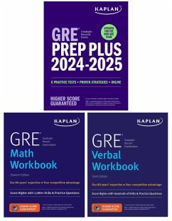 GRE Complete 2024-2025 - Updated for the New GRE: 3-Book Set Includes 6 Practice Tests + Live Class Sessions + 2500 Practice Questions - Kaplan Test Prep