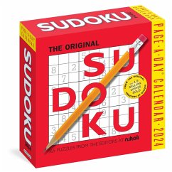 Original Sudoku Page-A-Day Calendar 2024 - Workman Calendars; Nikoli Publishing