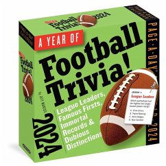 A Year of Football Trivia! Page-A-Day Calendar 2024 - Workman Calendars; Marcus, Jeff