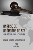 Análise de acórdãos do STF que fazem alusão à Corte IDH (eBook, ePUB)