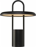 Stelton Pier H 25 cm black tragbare LED Leuchte