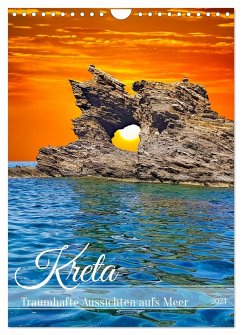 Kreta - Traumhafte Aussichten aufs Meer (Wandkalender 2024 DIN A4 hoch), CALVENDO Monatskalender