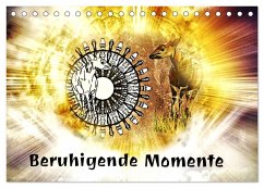 Mandalas 2024 - Beruhigende Momente (Tischkalender 2024 DIN A5 quer), CALVENDO Monatskalender