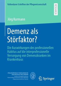 Demenz als Störfaktor? (eBook, PDF) - Kurmann, Jörg