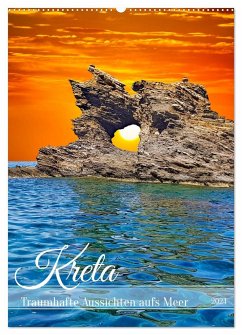Kreta - Traumhafte Aussichten aufs Meer (Wandkalender 2024 DIN A2 hoch), CALVENDO Monatskalender - Kleemann, Claudia