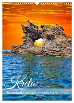 Kreta - Traumhafte Aussichten aufs Meer (Wandkalender 2024 DIN A3 hoch), CALVENDO Monatskalender