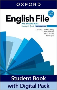 English File: Pre-Intermediate: Student Book with Digital Pack - Koenig-Latham, Christina; Oxenden, Clive; Lambert, Jerry