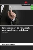 Introduction to research and work methodology