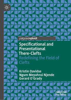 Specificational and Presentational There-Clefts (eBook, PDF) - Davidse, Kristin; Njende, Ngum Meyuhnsi; O'Grady, Gerard