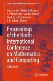 Proceedings of the Ninth International Conference on Mathematics and Computing (eBook, PDF)