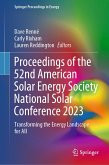 Proceedings of the 52nd American Solar Energy Society National Solar Conference 2023 (eBook, PDF)