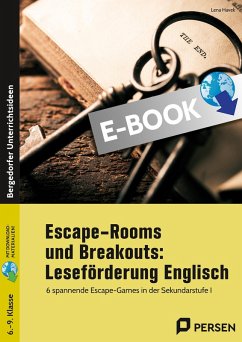 Cover Escape-Rooms und Breakouts: Leseförderung Englisch (eBook, PDF)