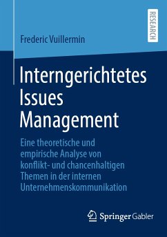 Interngerichtetes Issues Management (eBook, PDF) - Vuillermin, Frederic