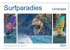 Surfparadies Urnersee (Wandkalender 2024 DIN A4 quer), CALVENDO Monatskalender - Koller, Alois J.