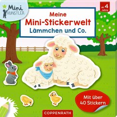 Image of Buch - Meine Mini-Stickerwelt - Lämmchen und Co.