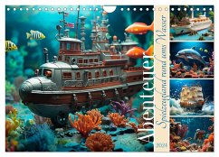 Abenteuer Spielzeugland rund ums Wasser (Wandkalender 2024 DIN A4 quer), CALVENDO Monatskalender - Waurick, Kerstin