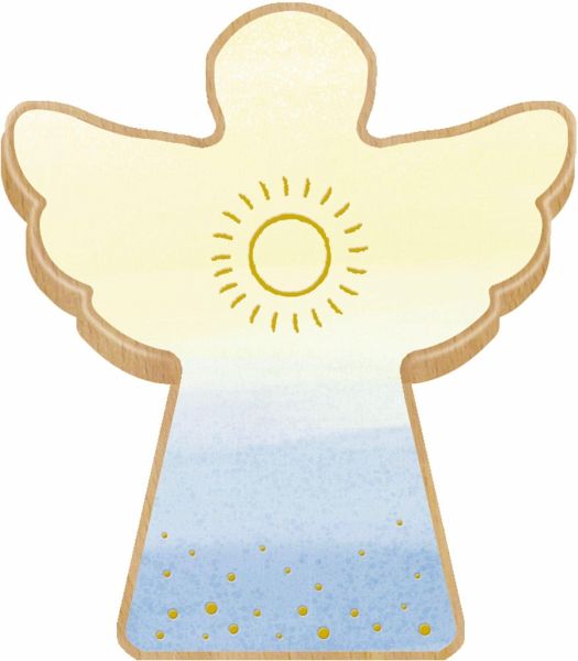 Holzengel mit Büchlein - Mein kleiner Schutzengel Holzengel mit Büchlein - Mein kleiner Schutzengel