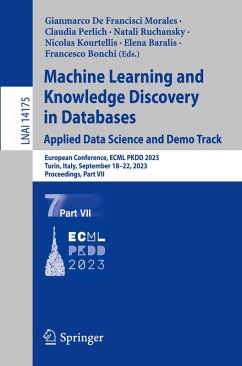 Machine Learning and Knowledge Discovery in Databases: Applied Data Science and Demo Track