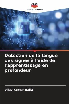 Détection de la langue des signes à l'aide de l'apprentissage en profondeur - Kumar Balla, Vijay