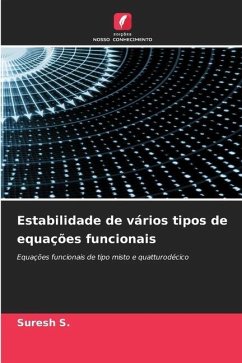 Estabilidade de vários tipos de equações funcionais - S., Suresh