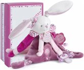 Kirsche Hase mit Schnullerhalter 17cm