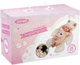 Bärendecke & Strampler rosa 36cm