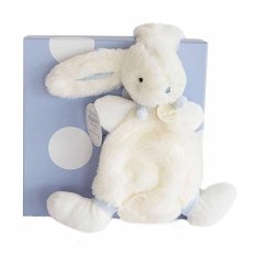 Bonbon Hase Schmusetuch, blau 26cm