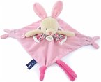 Schmusetuch Hase mit Fingerpuppe 30cm