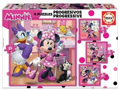 Minnie 73 Teile 4in1 Puzzle