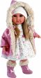 Puppe Elena blond mit Kapuzenmantel 35cm - Bild 1