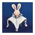 Boule Hase Schmusetuch,weiss 25cm