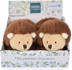 Cover Unicef Füsslinge mit Rassel Igel 0-6M