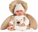 Babypuppe Teddybär 36cm