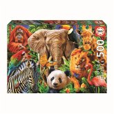 Educa - Wildtiere 500 Teile Puzzle