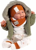 Babypuppe Junge fröhlich 44cm