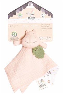 Schmusetuch Nilpferd Naturkautschuk