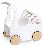 Puppenwagen Schwan mit Zubehör