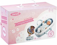 Cover Tragetasche Baby & Strampler blau 42cm