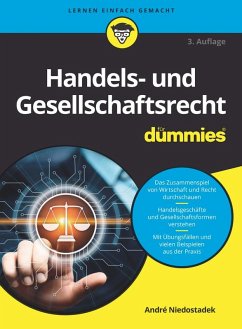 Handels- und Gesellschaftsrecht für Dummies (eBook, ePUB) - Niedostadek, André