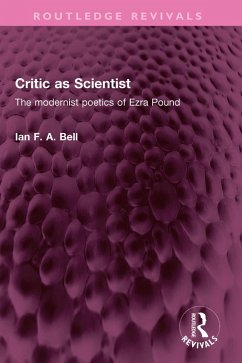 Critic as Scientist (eBook, ePUB) - Bell, Ian F. A.