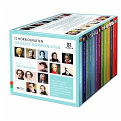 12 Hörbiografien Grosser Komponisten - Wachtveitl,Udo/Gedeck,Martina/Brandt,Matthias/+