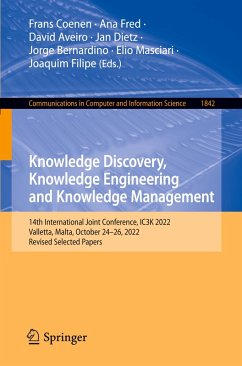 Cover Knowledge Discovery, Knowledge Engineering and Knowledge Management