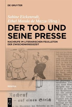 Der Tod und seine Presse (eBook, ePUB)