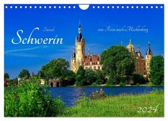 Schwerin Mecklenburg (Wandkalender 2024 DIN A4 quer), CALVENDO Monatskalender