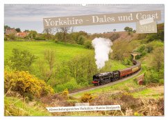 Yorkshire - Dales und Coast (Wandkalender 2024 DIN A2 quer), CALVENDO Monatskalender - Streiparth, Katrin